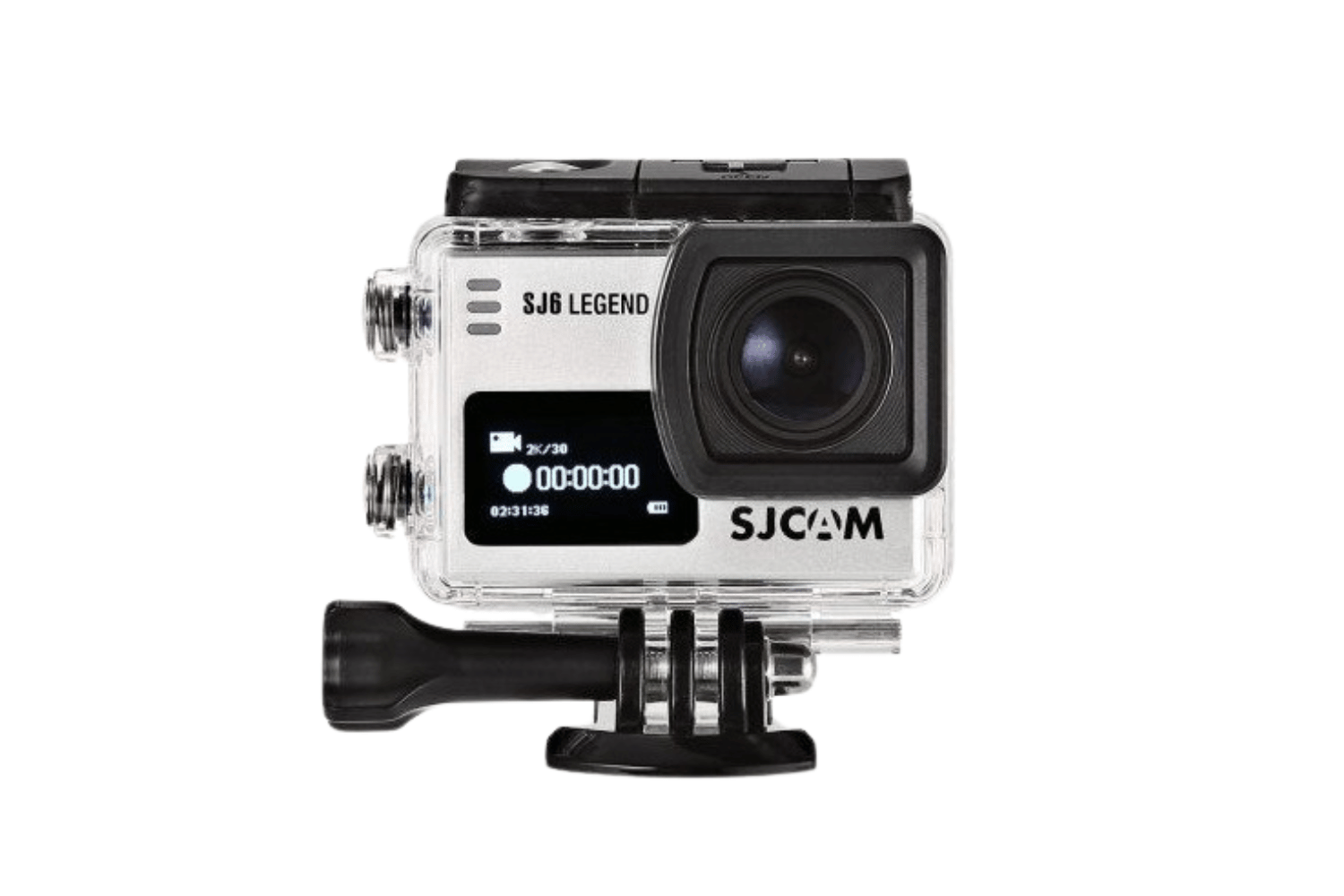 SJ6 Legend 4K Action Camera with Gyro Stabilization, 16MP Sensor, and Waterproof Case - Wi-Fi Enabled