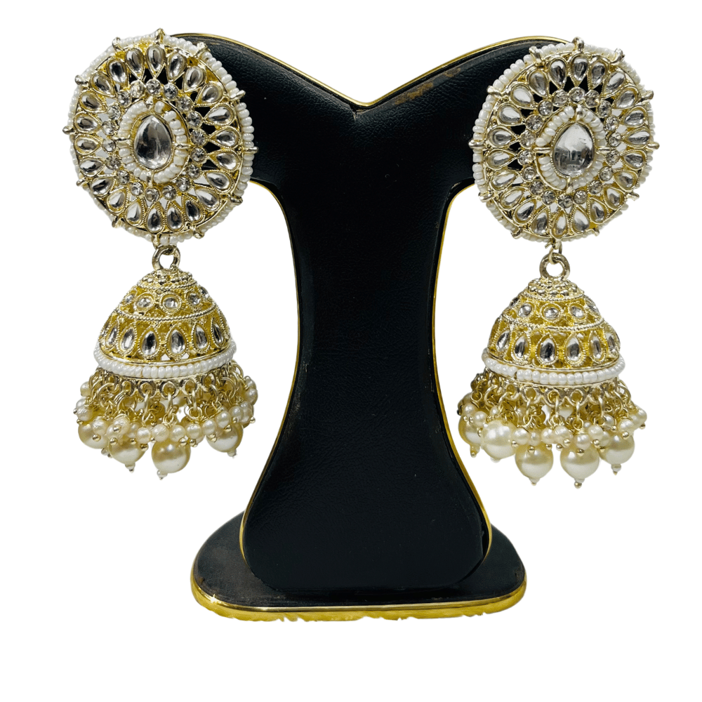 "Timeless Charm Gemstone Drop Earrings"