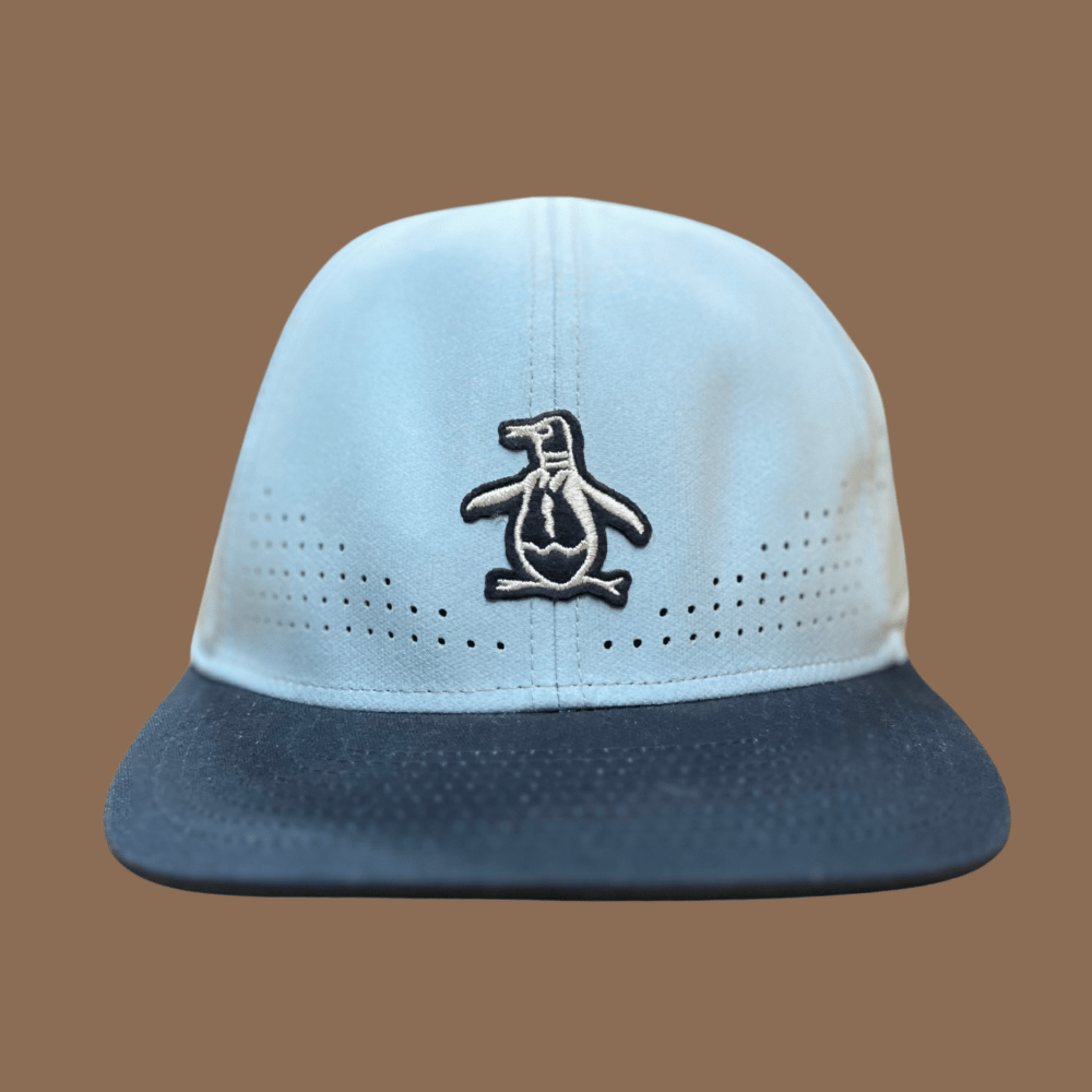 "Original Penguin Faded Sky Blue Baseball Hat Cap Clean Up Golf"