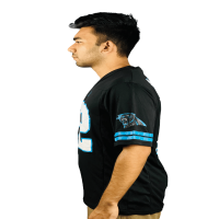 NFL Summer Mesh Jersey - Black with Blue/White Print