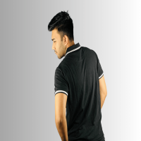 Classic Elegance: Black Men's Polo T-Shirt – Elevate Your Style at Stunner Mart