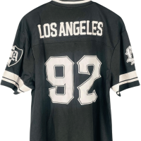 UrbanElegance NoirCraft: Los Angeles Black Jersey - Exclusively on Stunner Mart