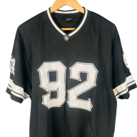 UrbanElegance NoirCraft: Los Angeles Black Jersey - Exclusively on Stunner Mart