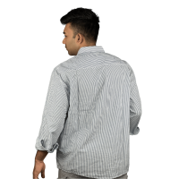 White Sky Check Elegance: Premium Full Sleeve Shirt - Exclusively on Stunner Mart