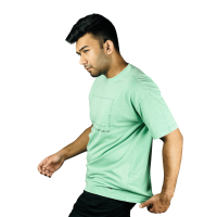 Evanti Light Green Elegance: Stylish Cotton T-shirt - Exclusive on Stunner Mart, Comfort