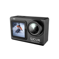 SJCAM SJ8 Dual Screen 4K Action Camera with 20MP Photos, Wi-Fi, and Waterproof Case