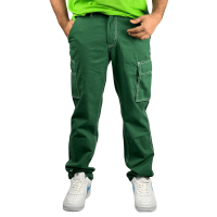 Stunner Mart FlexiChic Cargo Jogger: Urban Green Vibes